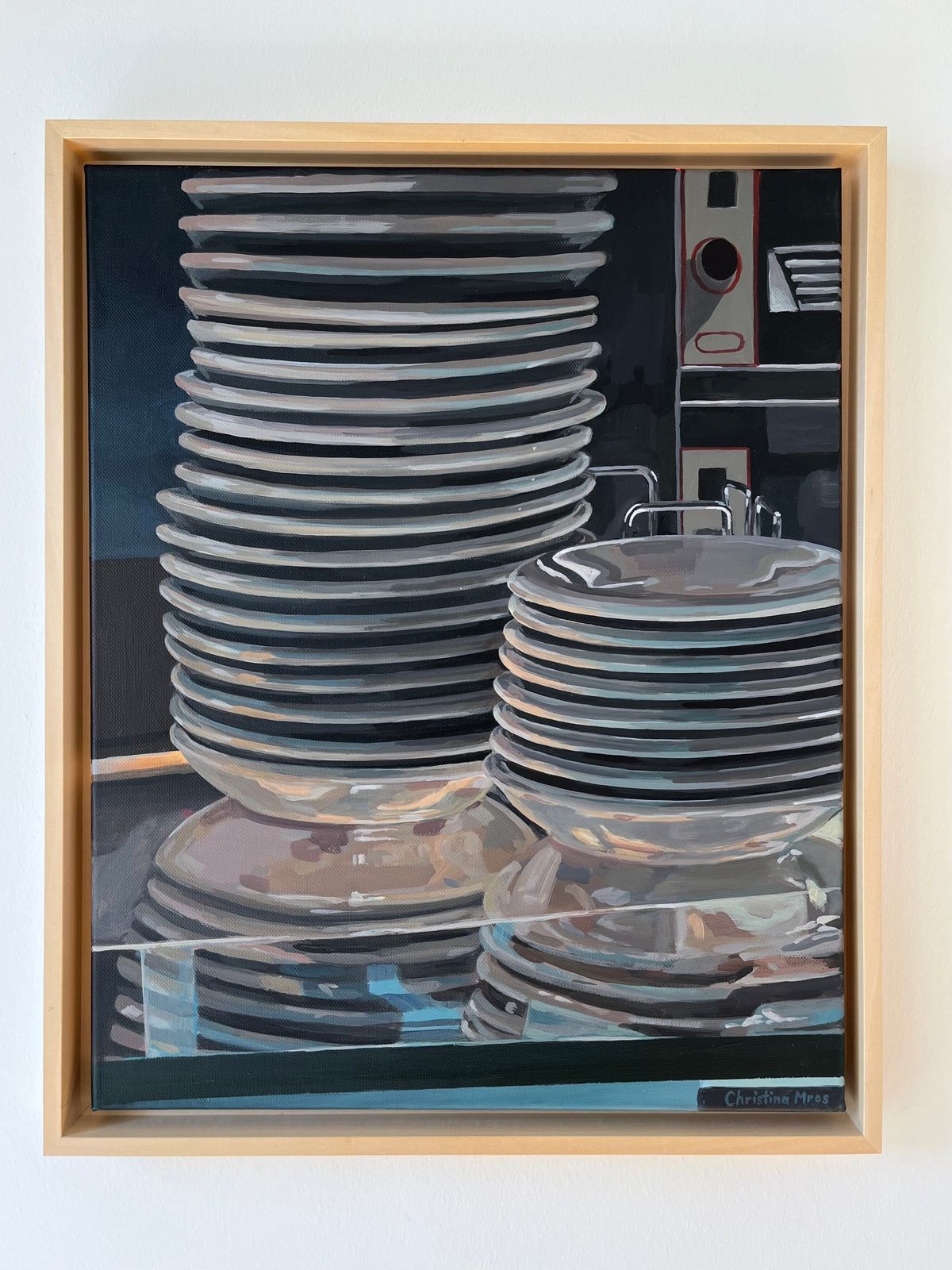 "Stacked Plates "